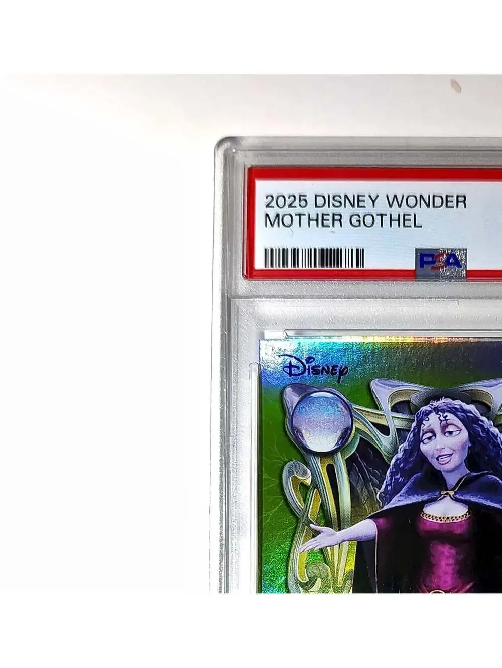 Mother Gothel 2025 Topps Disney Wonder #181 Card Tangled PSA 8 NM-MT